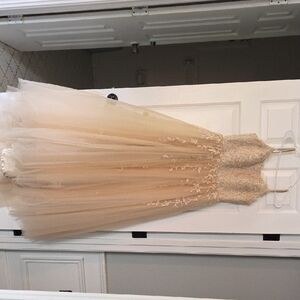 Elegant Cream Kids Dress